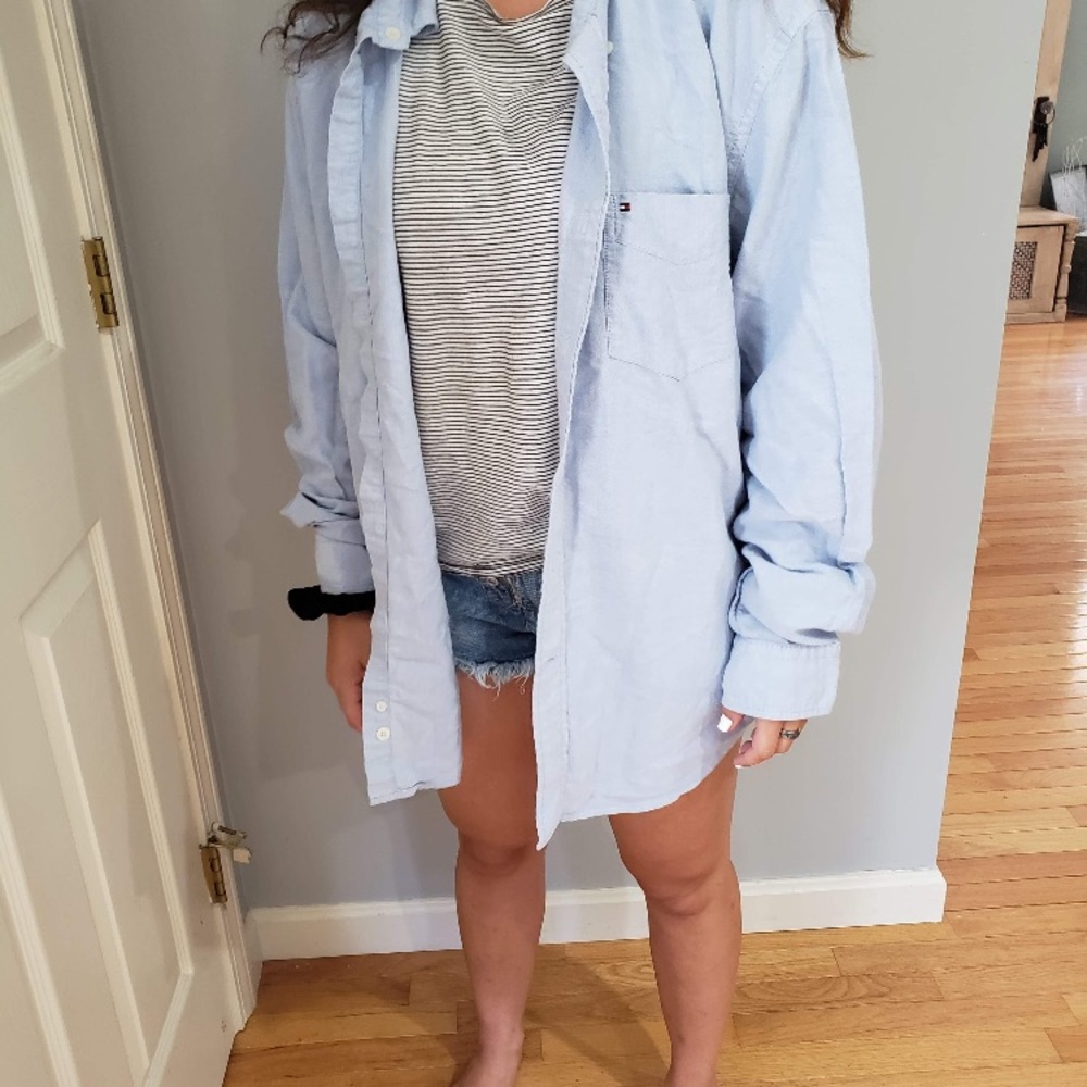 Jean button up - Picture 3 of 4